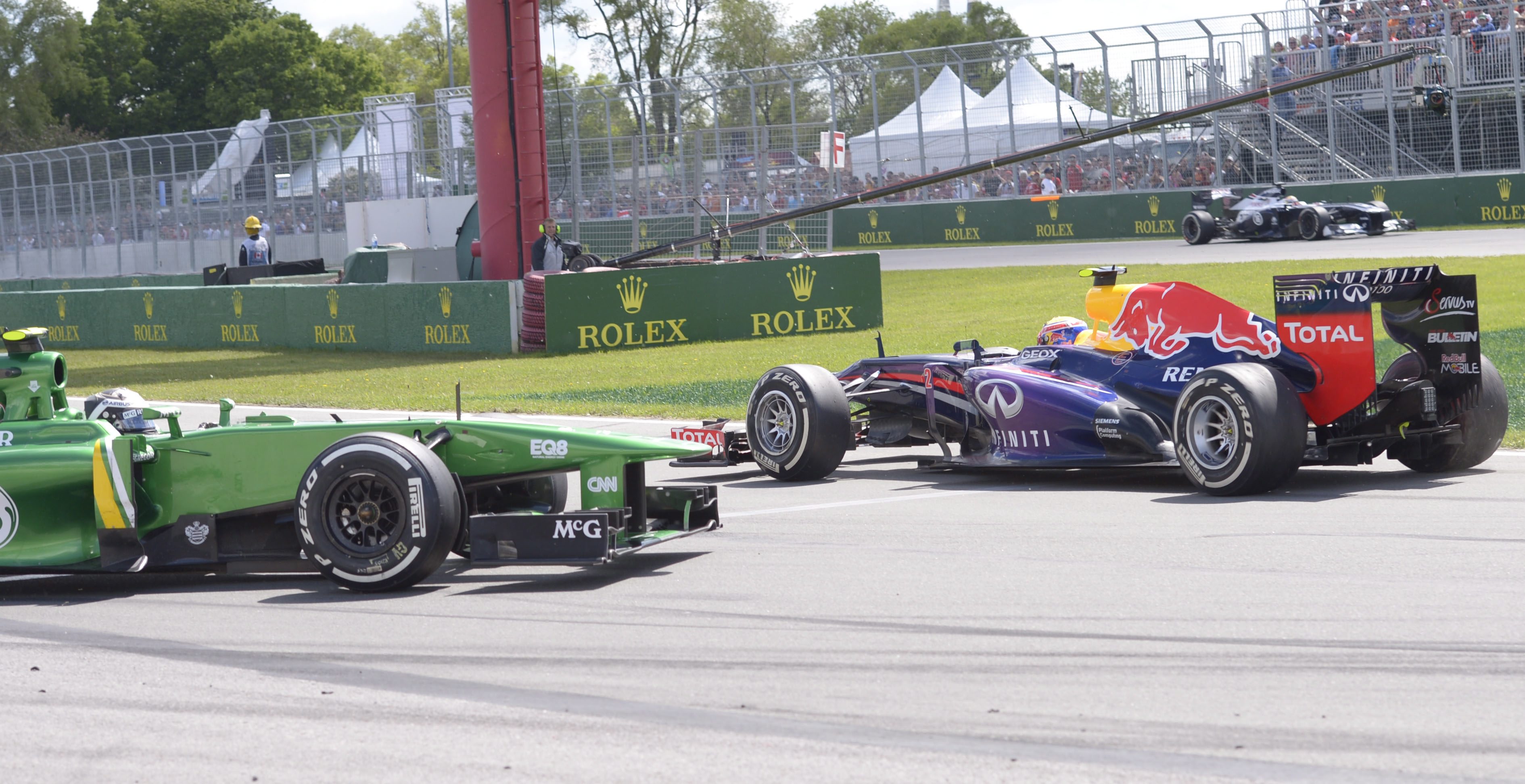 Μ. Webber: Ένας σοφέρ χωρίς καθρέφτες μου έσπασε την αεροτομή…